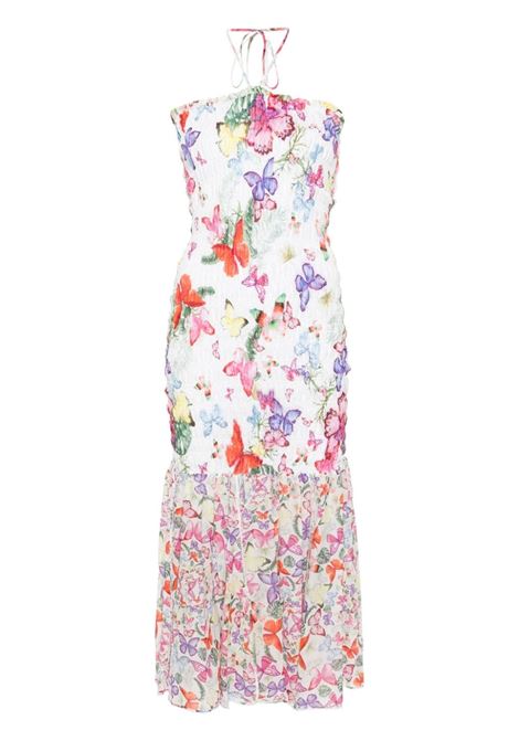 Abito Cala midi con stampa in bianco di Charo Ruiz Ibiza - donna CHARO RUIZ IBIZA 1989 | 242621WHT